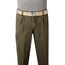 VINTAGE BASICS Unisex Stoffgürtel 130cm lang - 3,8cm breit - Herren und Damen Gürtel - Stufenlos verstellbarer Canvas Belt - Metallschnalle Beige