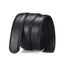 EKdirect 2 Stück Herren Ersatzgürtel ohne Schnalle Leder Automatik Gürtel (Schwarz Schwarz, 110cm)