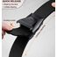 KEMISANT Taktischer Gürtel 2er, Gürtel Herren Arbeitsgürtel Militär Wandern 38mm,Schnellverschluss Metallschnalle(Schwarz/Purpurblau-115cm/34-38" taille verstellbar)