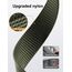 JUKMO Ratsche Gürtel Herren, Nylon Web Automatik Taktischer Arbeit Gürtel (Grün, Für Taille 60cm-105cm (Länge 120cm))