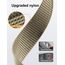 JUKMO Ratsche Gürtel Herren, Nylon Web Automatik Taktischer Arbeit Gürtel (Khaki, Für Taille 60cm-105cm (Länge 120cm))