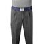VINTAGE BASICS Unisex Stoffgürtel 130cm lang - 3,8cm breit - Herren und Damen Gürtel - Stufenlos verstellbarer Canvas Belt - Metallschnalle Blau