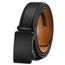 KEMISANT Gürtel Herren Gürtel Rachet Ledergürtel Verstellbar Golfgürtel Dress Gürtel Casual Jeansgürtel 35mm-Breite für Perfekte Passform(Schwarz,120cm/34-40" taille verstellbar)
