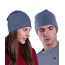EMPIRELION 9" Multifunktionale Leichte Sommermütze Running Beanie-Mützen Skull Cap Radsport-Kappen Helmfutter Helm Unterziehmütze Schlaf Kappen für Damen Herren (Stahlblaue Melange)
