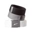 NIKE 3er-Pack Web Belt Herrengürtel, grau, One size