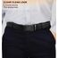 KEMISANT Gürtel Herren, Ledergürtel Ratsche Automatikschließe für Herren Business Anzug, 35mm Breit Gürtel,Größe Angepasst(Schwarz-125cm/36-42" taille verstellbar)