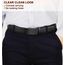 KEMISANT Gürtel Herren Gürtel Rachet Ledergürtel Verstellbar Golfgürtel Dress Gürtel Casual Jeansgürtel 35mm-Breite für Perfekte Passform(Schwarz,120cm/34-40" taille verstellbar)
