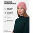 DANISH ENDURANCE Merino Mütze, Klassische Wollmütze, Warme Wintermütze, Thermo Beanie, Unisex, für Damen & Herren, Rosa, One Size