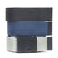Nike Herren-Golfgürtel, 3er-Pack, Schwarz/Grau/Marineblau, Mattschwarz, One-Size up to 42"
