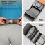 KEMISANT Gürtel Herren, Ledergürtel Ratsche Automatikschließe für Herren Business Anzug, 35mm Breit Gürtel,Größe Angepasst(Orangebraun-125cm/36-42" taille verstellbar)