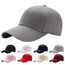 Interstellar Fire Baseball Cap Herren Damen，Unisex Kappe Verstellbar Reine Farbe Baseboard Baseballkappe Mütze，grau