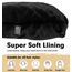 Wmcaps Beanie Mütze, Herren Winter Warme Unisex Wintermütze Strickmütze Dehnbare Weiche Wollmütze mit Bündchen und Dickem Warmem Futter Geschenke für Freundin männer Frauen, Marineblau/Weiß