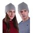 EMPIRELION 9" Multifunktionale Leichte Mütze Running Beanie-Mützen Skull Cap Radsport-Kappen Helmfutter Helm Unterziehmütze Schlaf Kappen für Damen Herren (Mitte grau Melange)
