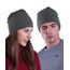 EMPIRELION 9" Multifunktionale Leichte Running Beanie-Mützen Skull Cap Radsport-Kappen Helmfutter Helm Unterziehmütze Schlaf Kappen für Damen Herren (Dunkelgraues Melange)