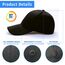 Interstellar Fire Baseball Cap Herren Damen，Unisex Kappe Verstellbar Reine Farbe Baseboard Baseballkappe Mütze，grau
