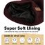 Wmcaps Beanie Mütze, Herren Winter Warme Unisex Wintermütze Strickmütze Dehnbare Weiche Wollmütze mit Bündchen und Dickem Warmem Futter Geschenk für Freundin männer Frauen (Burgunderrot)