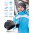 Kiiwah 2 Stück Beanie Mütze für Herren und Damen Streifen Slouch Unisex Stricken Beanie für den Frühling, Herbst und Winter (Schwarz Grau)