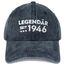 Jeasona 1946 Cap 80 Geburtstag Geschenke zum 80 Geburtstag Mann 80. Mann Geschenkideen 1946 deko Geburtstagsgeschenk Männer Opa Geschenk