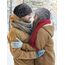 Kiiwah 2 Stück Beanie Mütze für Herren und Damen Streifen Slouch Unisex Stricken Beanie für den Frühling, Herbst und Winter (Schwarz Grau)