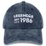 Jeasona 40 Geburtstag Männer Geschenke 1986 Cap 40. Geburtstag Männer 40er 40 Jahre Geburtstagsgeschenk Mann Lustig Geschenke
