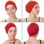 EINSKEY Fahrradmütze Unter Helm, Leichte Dünne Baumwollmütze für Herren und Damen, Perfekt als Schlafmütze, Laufmütze, Skull Cap oder Chemo Kopfbedeckung - 2er Pack