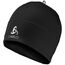 Odlo Mütze für Herren und Damen Polyknit Warm | Schwarz | Einheitsgröße | Winter-Sportmütze | Beanie