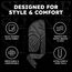 Shyne Silky Durag – Schwarz | Perfekt für Waves, Zöpfe und Locken | Premium Silk Du Rags für Männer und Frauen | Langer Schwanz | Ultraweicher und knitterfreier Satin | Black-Owned Business