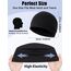 MELLIEX 2 Stück Fahrradmütze Unter Helm Baumwolle Laufmütze Multifunktionale Wintermütze Skull Cap Helmfutter für Herren Damen