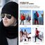 MOBIUSPHY Wintermütze Herren Damen Strickmütze Beanie Mütze Schwarz Wollmütze Winter Erwachsener klassisches Design Herrenmütze Modern Weich Elastisch Haube aus atmungsaktivem (Schwarz)