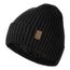 Wmcaps Mütze Herren Winter, Thermo Strickmützen für Herren, Warme Fleece Laufmütze Beanie Damen Herrenmütze Winter, Winddichte Wintermütze Männer Gefütterte Gepolsterte(Gemischt Schwarz+Dunkelgrau)