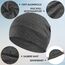 EINSKEY Fahrradmütze Unter Helm, Leichte Dünne Baumwollmütze für Herren und Damen, Perfekt als Schlafmütze, Laufmütze, Skull Cap oder Chemo Kopfbedeckung - 4er Pack