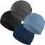 EINSKEY Fahrradmütze Unter Helm, Leichte Dünne Baumwollmütze für Herren und Damen, Perfekt als Schlafmütze, Laufmütze, Skull Cap oder Chemo Kopfbedeckung - 4er Pack