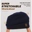 Wmcaps Mütze Herren Winter, Thermo Strickmützen für Herren, Warme Fleece Laufmütze Beanie Damen Herrenmütze Winter, Winddichte Wintermütze Männer Gefütterte und Gepolsterte (Marineblau+Dunkelgrau)