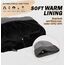 Wmcaps Mütze Herren Winter, Thermo Strickmützen für Herren, Warme Fleece Laufmütze Beanie Damen Herrenmütze Winter, Winddichte Wintermütze Männer Gefütterte und Gepolsterte (Hellgrau+Schwarz)