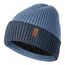 Wmcaps Mütze Herren Winter, Thermo Strickmützen für Herren, Warme Fleece Laufmütze Beanie Damen Herrenmütze Winter, Winddichte Wintermütze Männer Gefütterte und Gepolsterte(Blau+Marineblau)