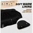 Wmcaps Mütze Herren Winter, Thermo Strickmützen für Herren, Warme Fleece Laufmütze Beanie Damen Herrenmütze Winter, Winddichte Wintermütze Männer Gefütterte und Gepolsterte (Dunkelgrau+Schwarz)