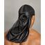 Shyne Silky Durag – Schwarz | Perfekt für Waves, Zöpfe und Locken | Premium Silk Du Rags für Männer und Frauen | Langer Schwanz | Ultraweicher und knitterfreier Satin | Black-Owned Business