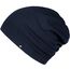 Enter the Complex® Leichte Beanie Mütze, Herren und Damen, Übergangsmütze, Sommer Beanie, Dünne Kopfbedeckung, Baumwolle (Jersey), L/XL, Navy
