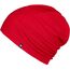 Enter the Complex® Leichte Beanie Mütze, Herren und Damen, Übergangsmütze, Herbst Winter und Frühling Sommer, Dünne Kopfbedeckung, Baumwolle (Jersey), L/XL, Rot