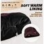 Wmcaps Mütze Herren Winter, Thermo Strickmützen für Herren, Warme Fleece Laufmütze Beanie Damen Herrenmütze Winter, Winddichte Wintermütze Männer Unisex-Mütze(Weinrot)