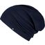 Enter the Complex® Leichte Beanie Mütze, Herren und Damen, Übergangsmütze, Sommer Beanie, Dünne Kopfbedeckung, Baumwolle (Jersey), L/XL, Navy