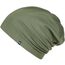 Enter the Complex® Leichte Beanie Mütze, Herren und Damen, Übergangsmütze, Sommer Beanie, Dünne Kopfbedeckung, Baumwolle (Jersey), S/M, Olive
