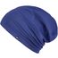 Enter the Complex® Leichte Beanie Mütze, Herren und Damen, Übergangsmütze, Sommer Beanie, Dünne Kopfbedeckung, Baumwolle (Jersey), S/M, Atlantik Blau