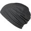 Enter the Complex® Leichte Beanie Mütze, Herren und Damen, Übergangsmütze, Sommer Beanie, Dünne Kopfbedeckung, Baumwolle (Jersey), S/M, Dunkel Grau Meliert
