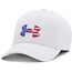 Under Armour Men's Freedom Blitzing Hat, White (100)/Black, X-Large/XX-Large