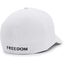 Under Armour Men's Freedom Blitzing Hat, White (100)/Black, Medium/Large