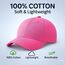 4sold Baseball Cap Baumwolle, Unisex Baseballkappe Herren Damen, Verstellbar Einheitsgröße, Sonnenmütze, Leicht & Atmungsaktiv, Sport Freizeit Outdoor