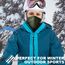 WTACTFUL Schlauchschal Herren Halbe Sturmhaube Motorrad Halstuch Herren Halswärmer Ski Mask Skimaske Halsschlauc Neck Gaiter Motorrad Gesichtsmaske für Winter Laufen Skifahren Snowboarden Alle Grün