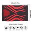 WTACTFUL Schlauchschal Herren Halbe Sturmhaube Motorrad Halstuch Herren Halswärmer Ski Mask Skimaske Halsschlauc Neck Gaiter Motorrad Gesichtsmaske für Winter Laufen Skifahren Snowboarden Rot