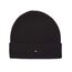Tommy Hilfiger Herren Strickmütze PIMA Cotton Cashmere Beanie AM0AM03983, Gr. One Size (Herstellergröße: OS), Schwarz (Black 002)